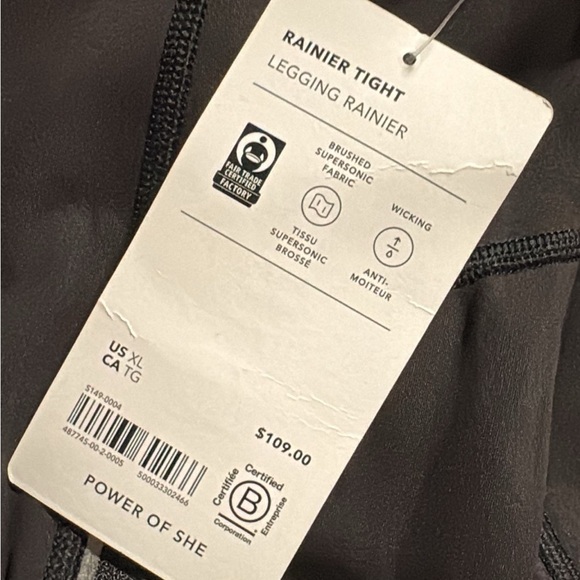 Athleta Rainier Tight // Black - Picture 8 of 16